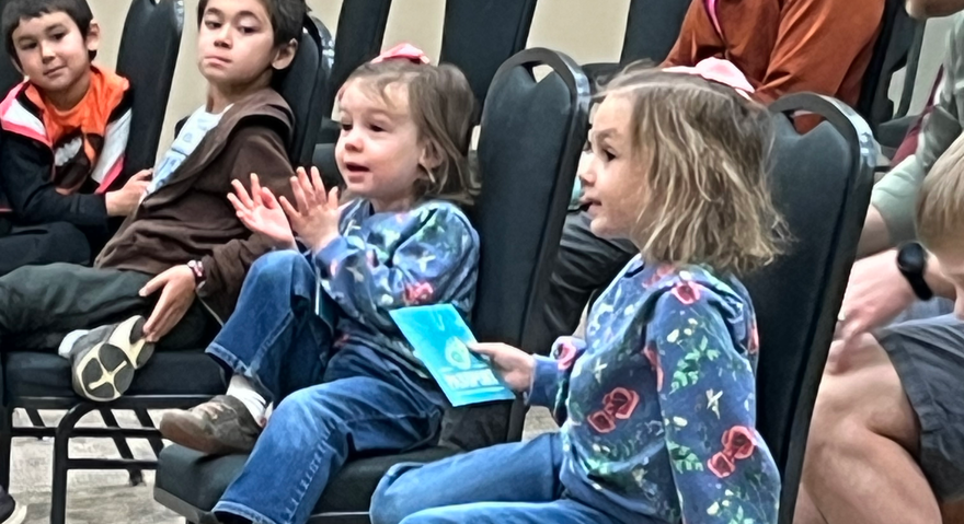 Children enjoying a Music Explorers Event